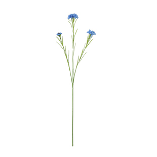 北欧仿真花矢车菊家居客厅餐桌摆设野餐装饰小清新蓝芙蓉翠兰假花