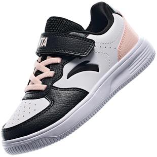 安踏儿童低帮板鞋运动鞋男女小童小白鞋春秋新款休闲鞋童鞋滑板鞋