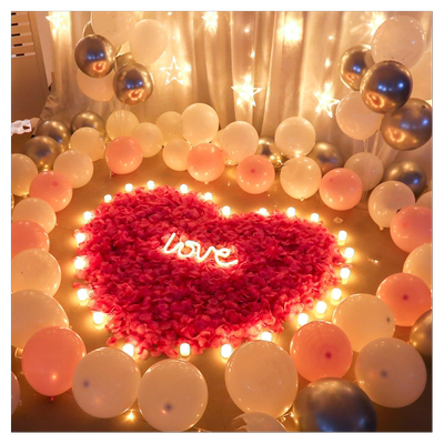 度兰蒂求婚表白仿真玫瑰假花