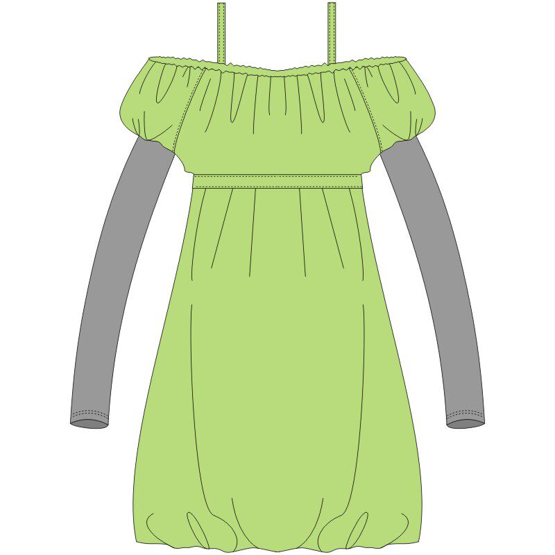 AI服装平面款式图效果图企业服服饰设计
