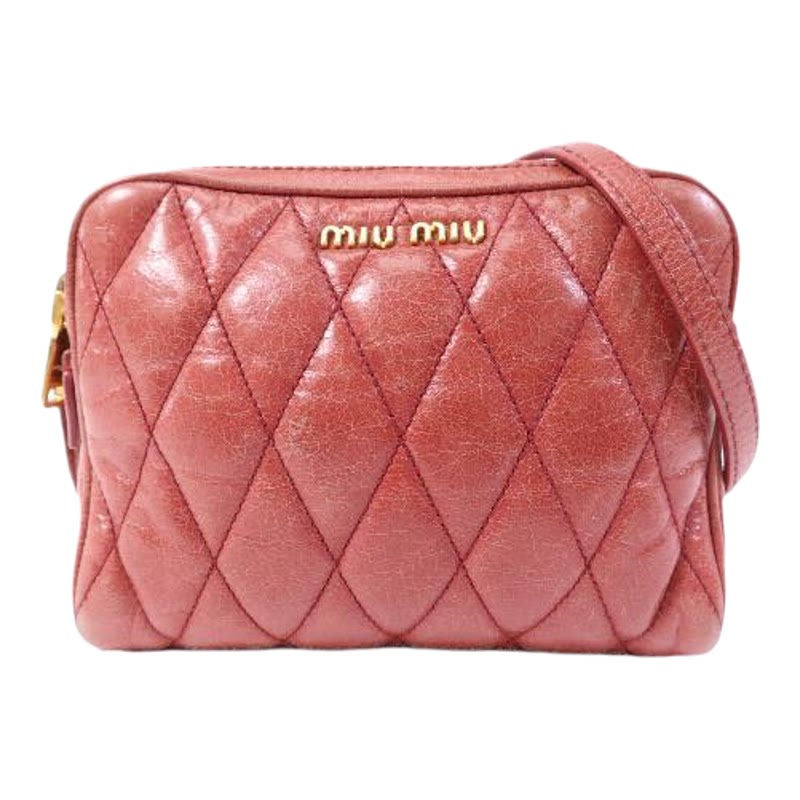 中古MiuMiu缪缪斜挎包