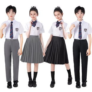 六一中小学生大合唱团演出幼儿园毕业季拍照衣服朗诵比赛表演服装