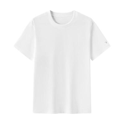 白小T纯棉防激凸短袖T恤男