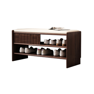 实木换鞋凳家用门口极窄入户长条凳可坐穿鞋凳小户型鞋柜坐凳一体