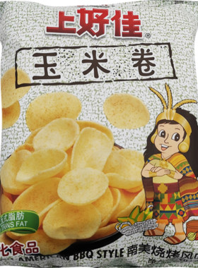 上好佳玉米卷80g休闲零食