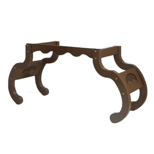 实木敦煌琴架古筝架子实木支架腿老虎架仿古古筝支架实木台湾筝架