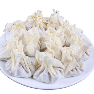 内蒙古呼市清真羊肉沙葱馅烧麦 烧卖 稍麦 顺丰36小时空运加急送