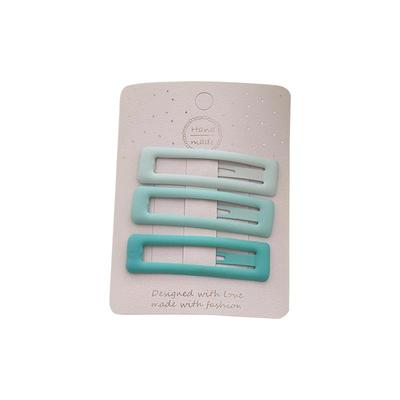 清新绿色系可爱星星发夹女刘海夹