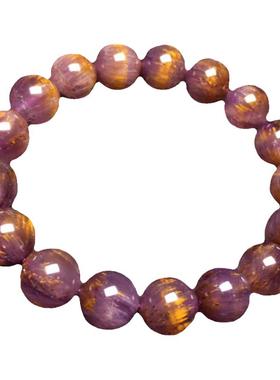 紫钛晶手链极光23水晶Amethyst