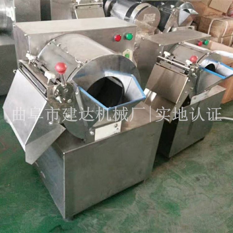 建达牌自动切丝机 切片机 不锈钢黄瓜切片切丝机