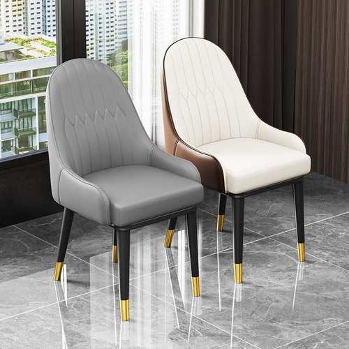 2025新款椅子靠背椅家用餐桌椅久坐餐椅舒服北欧椅子酒店奢现代轻