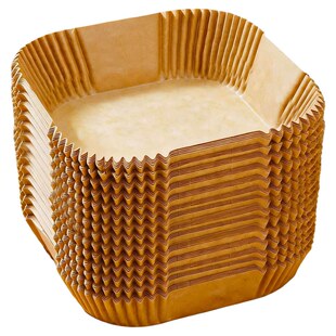 空气炸锅专用纸方形家用吸油纸托食品级硅油纸盘烘焙纸垫锡纸锅子