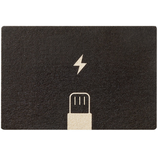 暖藻 回家充电简约入户门地垫丝圈门垫进门门口家用门外室外地毯