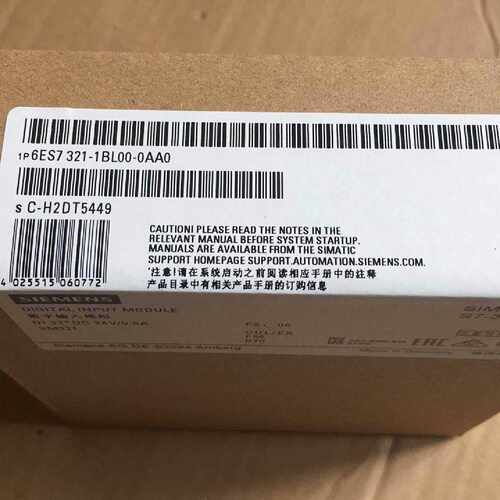 议价6ES73211BL000AA0原装 西门子S730032输入模块6ES7321-1BL00-