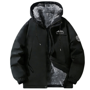 冲锋衣外套棉服男士加绒加厚保暖三防水防风防寒户棉衣棉袄女