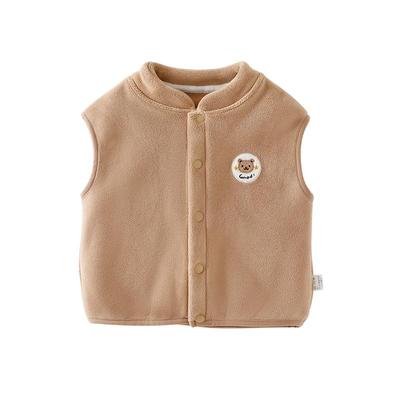 宝宝秋季休闲小马甲秋冬夹棉外穿婴幼儿保暖背心新生男女童小坎肩