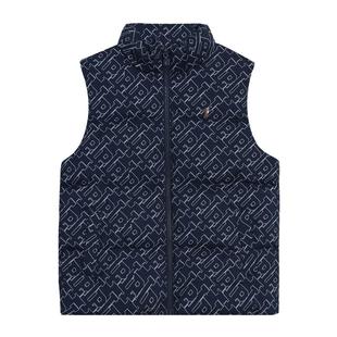 POLOWALK童装儿童马甲秋季新款男童女童羽绒服马夹外套背心