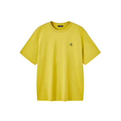 CH吸湿速干凉感抑菌运动短袖男2026新款夏季宽松刺绣logo男士t恤