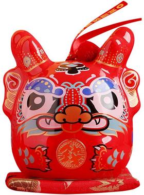 【停产特惠】生肖陶瓷存钱罐装饰摆件招财吉祥礼物可定制礼品