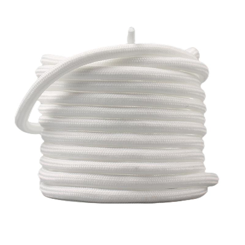 紧密圆形鞋带黑白色鞋带马丁靴运动鞋袋椰子鞋带篮球鞋带老爹鞋带