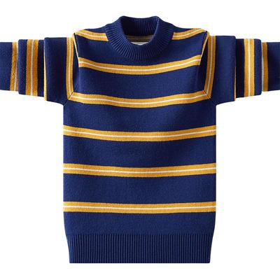 男童纯棉毛衣秋冬款中大童加厚