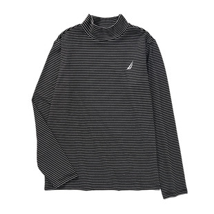 NAUTICA诺帝卡童装男童女童保暖内衣秋冬季儿童长袖男孩T恤打底衫