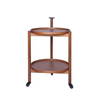 度庐桑德兰客厅沙发移动边几现代简约家用小推车床头阳台双层茶几