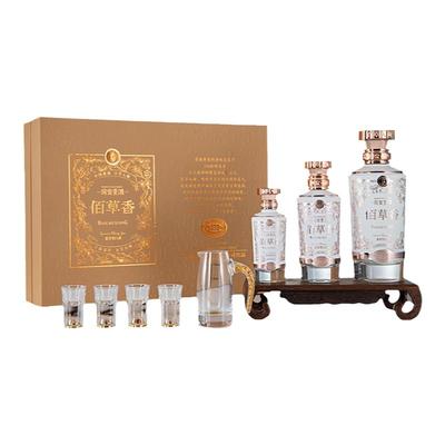 【双11】董酒国密佰草香54度850ml含酒具礼盒董香型白酒收藏礼赠