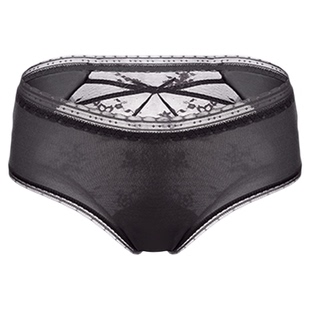 「LA」春漾花蜜|静感系列*美臀包臀性感纯欲蝴蝶结网纱透气内裤女