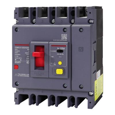漏电断路器德力西三相四线