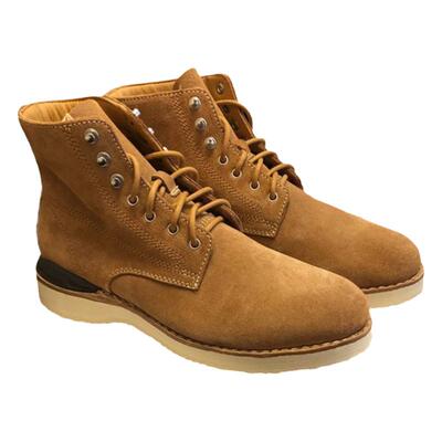 UNCLEGUI秋冬男手工牛皮厚底靴潮