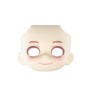 YMY空白脸 OB11替换脸带妆脸猫脸 精灵脸 GSC粘土人开眼可动娃脸