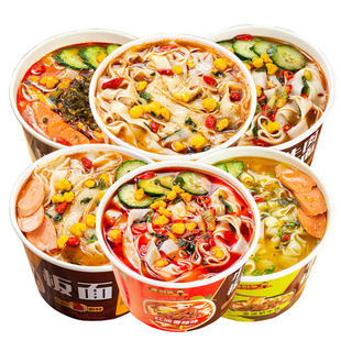 正宗老刘头安徽板面非油炸泡面桶装太和方便速食早餐宿舍夜宵宽面