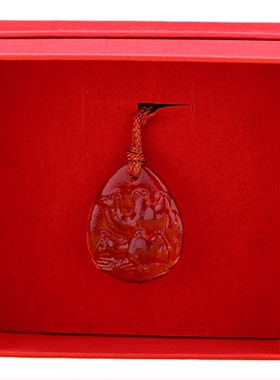 正品宋韶光2026年吉祥物集雅轩宋大师马年琉璃摆挂件属猴健行万里