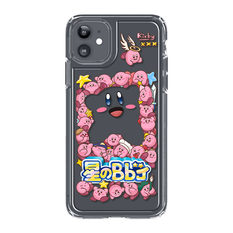 bbj原创卡通可爱粉红色手机软壳