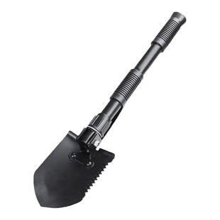 工兵铲锰钢多功能户外兵工铲子 折叠铲钓鱼铁锹车载铁锹园林工具