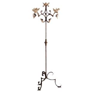 复古蜡烛烛台铁艺装饰法式婚纱拍摄蜡烛台摆件欧式蜡台台面家居