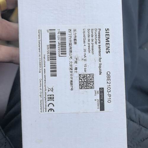 【请询价】压力传感器 QBE2103-P10