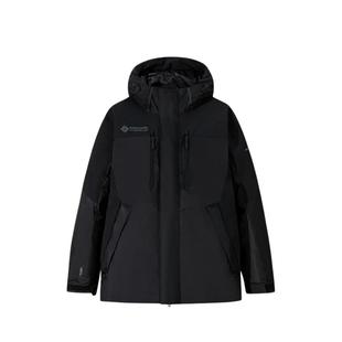 安踏冠军户外系列GORETEX白标羽绒服冬季男士保暖鹅绒连帽外套