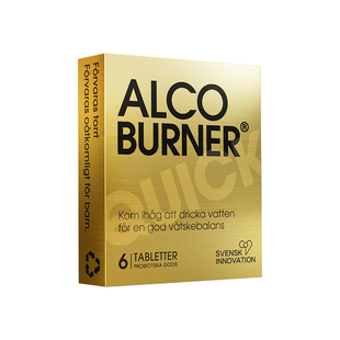 瑞典alcoburner爱科博纳燃酒灵快速醒酒护肝防宿醉益生菌分解酶
