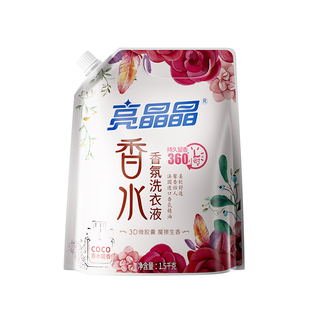 亮晶晶香氛洗衣液持久留香补充装除菌官方旗舰店正品整箱批家用