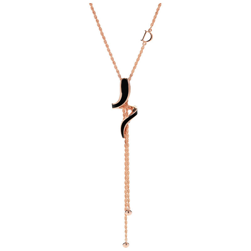 【丞磊同款】DAMIANI/玳美雅 伊甸园系列18K金钻石陶瓷项链吊坠