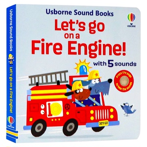 Usborne出品我们开消防车吧