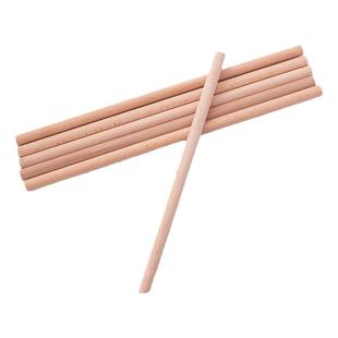 特价实心榉木圆木棍木钉编绳挂毯木棒儿童玩具DIY材料饰品配件NEW