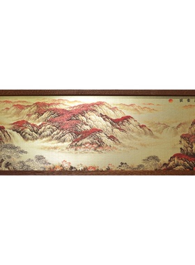 释同加厚铜雕画招财纳福摆台