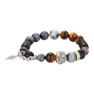 手工串珠【天禄貔貅】纯银转运珠手链男女小众设计手串