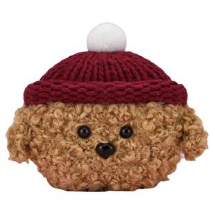 可定制【耳机壳】适用于华为Freebudspro 5/4i/6/clip 2无线蓝牙耳机荣耀亲选EarbudsX1X毛绒线针编织保护套