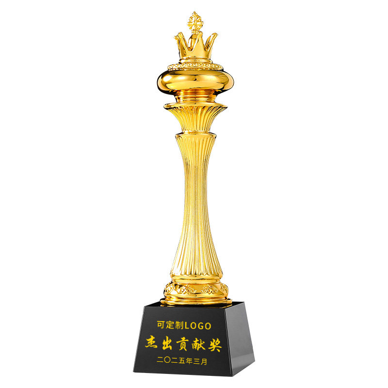 送妈妈女神高级皇冠国际象棋奖杯