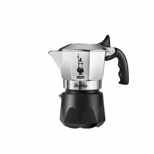 Bialetti比乐蒂摩卡壶新双阀意大利咖啡机家用户外露营煮咖啡器具