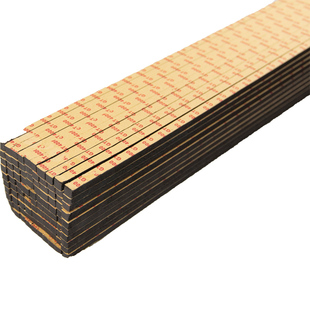 华久黑色幕墙双面胶条玻璃门窗中空光伏固粘胶条填缝门窗阳光房